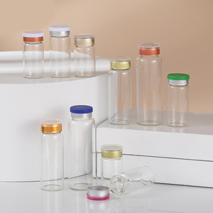 Flaconi in Vetro Trasparente Disponibili 3ml 5ml 10ml, Bottiglie per Polveri, Campioni, Oli Essenziali. - Product Image 4