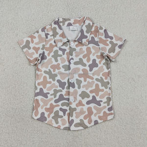 Disponibili Magliette Rosse e Blu Navy Camouflage per Ragazzi, 4 Luglio, Prezzo di Fabbrica all'Ingrosso, Abbigliamento Moda Bambini Brothers Wild - Product Image 4