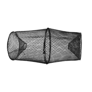 Métal <span class=keywords><strong>Écrevisse</strong></span> Anguille Crevette Crevette Crabe Drop Net Pot Homard Cage Torpille <span class=keywords><strong>Écrevisse</strong></span> Piège Heavy Duty Acier Maille De Pêche - Product Image 5