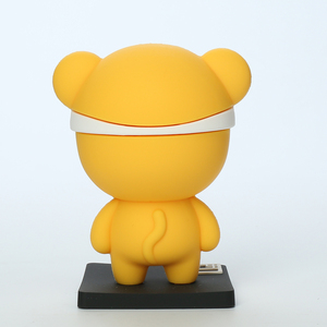 Shengye Venta al por Mayor Figuras de Acción de Tigre Amarillo de Dibujos Animados de 10 cm, <span class=keywords><strong>Muñeco</strong></span> de Resina de PVC con Accesorios de Animales - Product Image 2