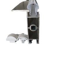 Luminaire LED intégré à support, design Dragon-Bone, forme goutte d'eau, éclairage de bureau, plastique, utilisation intérieure/extérieure
