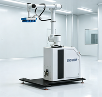 Robot de chargement/déchargement automatique équipé d'une boîte de vitesses à moteur haute efficacité pour application par pulvérisation, fonctionnement cyclique continu