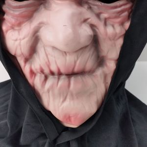 Party Favor 1 PC réaliste vieil homme grand-père masque doux Latex masque complet pour Halloween fête carnaval thème spectacle jouer - Product Image 6