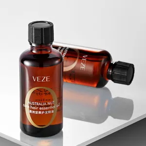 Veze atacado de etiquetas privadas produtos para cabelo, soro hidratante de cabelo natural, óleo essencial suave