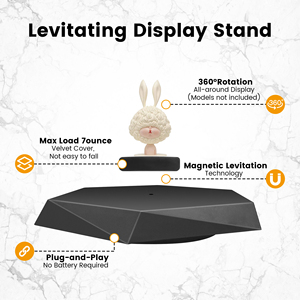 360 °   แท่นลอยหมุนได้สำหรับของเล่นและฟิกเกอร์ ที่ยึดแม่เหล็กสำหรับตกแต่งบ้าน ของขวัญสำหรับคนรักอนิเมะ - Product Image 2