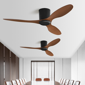 Ventilador de techo con control remoto para decoración interior, moderno, 42 pulgadas, tecnología Bldc, estilo sencillo a la moda, ahorro de energía, hogar de CC - Product Image 1