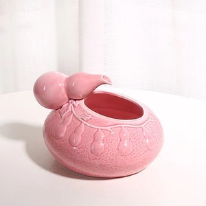 น้ำพุเซรามิกสำหรับแมว รูปทรงน้ำเต้า เครื่องให้น้ำหมุนเวียนอัตโนมัติ กระตุ้นการดื่ม ชามน้ำสำหรับสัตว์เลี้ยง - Product Image 3