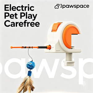 Baguette de jeu pour chat automatique - Rechargeable avec capteur de mouvement et minuterie, jouet pour chat à la catnip - Product Image 3