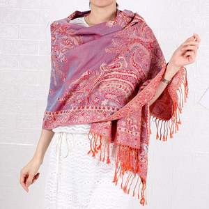 HANO <span class=keywords><strong>2023</strong></span> mujeres Paisley <span class=keywords><strong>Egipto</strong></span> Pashmina bufanda al por mayor - Product Image 4