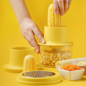 Eplucheur multifonctionnel en acier inoxydable pour la maison, râpe à <span class=keywords><strong>carottes</strong></span>, ensemble d'outils en métal - Product Image 1