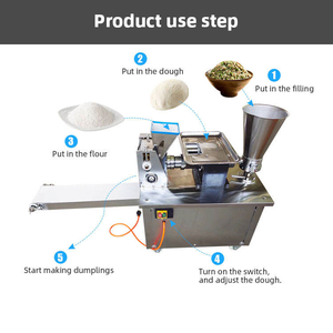 Machine à raviolis et empanadas en stock pour usine de fabrication, machines à snacks domestiques - Product Image 2