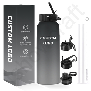Bouteille d'eau en acier inoxydable isolée pour l'extérieur, écologique, 500 ml, personnalisable - Product Image 5