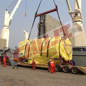 รถบรรทุกตู้คอนเทนเนอร์แบบพื้นเรียบ ยี่ห้อ Lipeng รุ่น LPGM สำหรับเครื่องจักรกลหนัก ส่งออกไปยังอิสราเอล พร้อมบริการขนถ่าย - Product Image 2