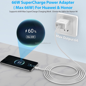 Pour <span class=keywords><strong>Huawei</strong></span> SuperCharge 66W USB chargeur rapide EU Plug 66W USB adaptateur secteur <span class=keywords><strong>Huawei</strong></span> Mate 40 <span class=keywords><strong>Pro</strong></span> Mate30 40 P40 <span class=keywords><strong>Pro</strong></span> Nova8 Se <span class=keywords><strong>P30</strong></span> - Product Image 5