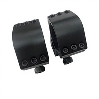 Support de lunette étroit à 3 broches de 30 mm et 25,4 mm avec pince de fixation en queue d'aronde