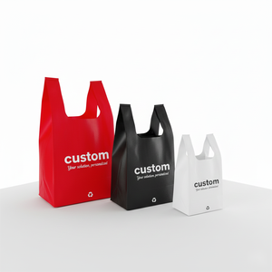 100 sacs de courses réutilisables en non-tissé laminé PP, personnalisables avec logo, faible MOQ, pour magasin - Product Image 1