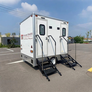 Remolque de Baño Móvil Posmoderno Glory con Panel Sándwich, Diseño Portátil Ecológico sobre Ruedas para Eventos al Aire Libre y Parques - Product Image 2