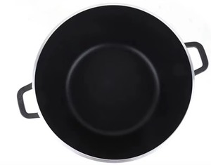 Ensemble de 6 casseroles de haute qualité antiadhésives avec revêtement en granit, en aluminium forgé, 32, 36, 40 cm, ensembles de casseroles de luxe - Product Image 5