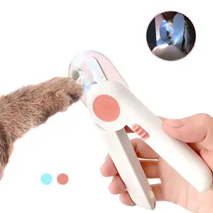 חתול ניקוי יופי כלי led נייל מספריים LED לחיות מחמד גוזז ציפורניים