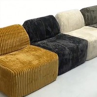 Chaise moderne et confortable pour une personne avec canapé à compression Mobilier d'intérieur pour la maison Conception peu encombrante pour les salons Vente en gros