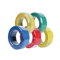 Cable Flexible de Cobre Trenzado BVR con Aislamiento de PVC 450/750V para Uso Industrial en Instalaciones Eléctricas de Casas Móviles, Caravanas y Remolques