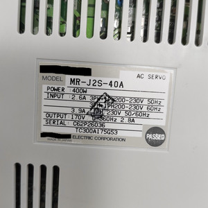 ไดรฟ์ MR-J2S-40A 400W - Product Image 1