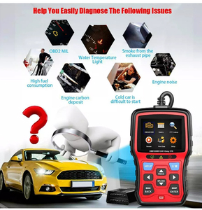 Lector <span class=keywords><strong>de</strong></span> Códigos OBDII/EOBD Portátil QBH CAN FD, Escáner Automotriz con Actualización Gratuita <span class=keywords><strong>de</strong></span> por Vida, Herramienta <span class=keywords><strong>de</strong></span> Diagnóstico y Reparación <span class=keywords><strong>de</strong></span> Automóviles con Pantalla LCD - Product Image 2