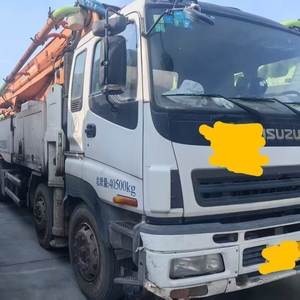 Camion pompe à <span class=keywords><strong>béton</strong></span> Zoomlion 52M de 2014 avec châssis Isuzu, norme d'émission nationale III, <span class=keywords><strong>prix</strong></span> de 158 000 RMB - Product Image 2