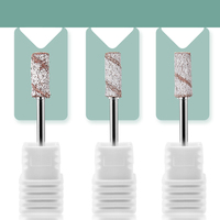 Nouveau style, 50 pièces/boîte, qualité professionnelle, grain 80, 100, 120, 150, 180, 240, petites bandes de ponçage pour ongles de 3 mm avec étiquette personnalisée