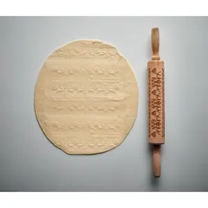 Mattarello in legno personalizzato per Natale - Product Image 2