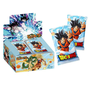 Dragoned Z Balls Son Goku Vegeta <span class=keywords><strong>Rare</strong></span> Trading Collection Anime Flash <span class=keywords><strong>Card</strong></span> Paquet cadeau à collectionner Dragoned <span class=keywords><strong>Ball</strong></span> <span class=keywords><strong>Super</strong></span> Cards - Product Image 1