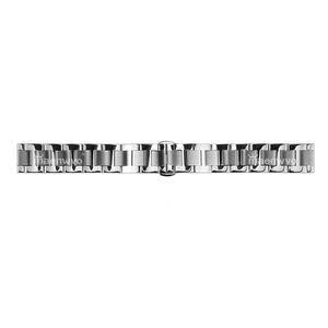 20mm Retro Vintage Stainless Steel Elastic Band <b>Watch</b> Strap with Luxury Butterfly Clasp 20cm for Apple <b>Watch</b> Band - Product Image 1