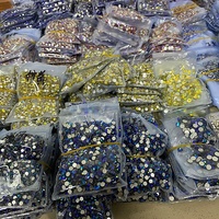 Strass plats arc-en-ciel de qualité supérieure, 200 couleurs, SS6, SS8, SS10, SS12, SS16, SS20, pour la décoration de vêtements et de tasses