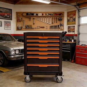 <span class=keywords><strong>Chariot</strong></span> d'atelier <span class=keywords><strong>complet</strong></span> avec armoire à <span class=keywords><strong>outils</strong></span> pour mécanicien - Product Image 4