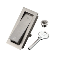 Cerradura de puerta fantasma moderna de Gran venta para deslizamiento e interior para puertas y ventanas de madera