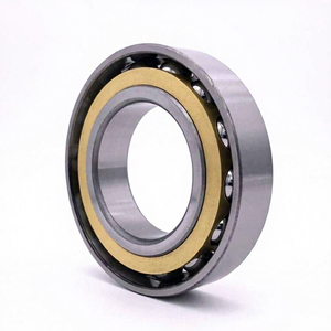 Rodamiento de Motocicleta 7208BECB-M, Rodamiento de Bolas de Contacto Angular P5, Acero Cromado - Product Image 1