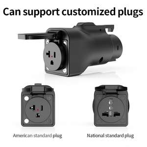 Déchargeur Premium US J1772 V2L à puce intelligente pour charge rapide de VE, kit d'alimentation d'urgence pour <span class=keywords><strong>camping</strong></span>, extérieur et station d'alimentation portable - Product Image 1