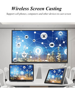 Tableau blanc interactif numérique tactile 55 65 75 86 98 110 pouces tout-en-un 4K UHD Smart Board pour salle de classe - Product Image 3