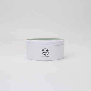 Mặt ceams Container 50ml 100ml Kem Mỹ phẩm Sản phẩm Jar bao bì với nắp thìa thìa - Product Image 3