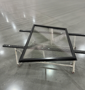 Cửa sổ nhôm sao năng lượng với hình tam giác tùy chỉnh và hình thang đẹp ba cửa sổ hình ảnh tráng men cho nhà - Product Image 2