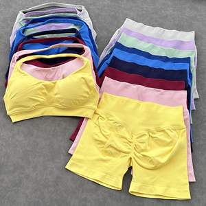 ชุดโยคะแฟชั่นผู้หญิง 15 สี ยี่ห้อ Yimo ชุดออกกำลังกาย กางเกงออกกำลังกายแบบรัดก้น สำหรับเล่นกีฬาและกิจกรรมกลางแจ้ง - Product Image 1