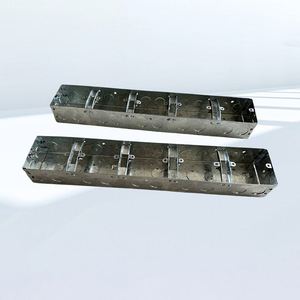 Quảng trường Cáp chuyển đổi ổ cắm chống ẩm mạ kẽm kim loại điện hộp nối cho UK tường tường chuyển đổi và ổ cắm - Product Image 4