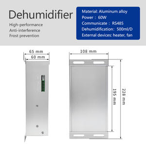 Deshumidificador Industrial de Semiconductores CZCS1000A/345 ZP-20L NOXT Northcote New National Grid Cabinet 60W con Drenaje de 120W Tipo E458 - Product Image 6