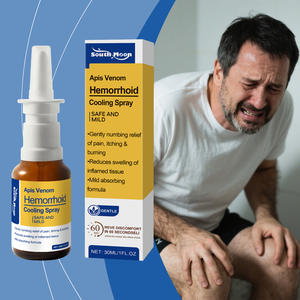 Mejor venta SOUTH MOON Fórmula suave Hidratante Refrescante Fácil <span class=keywords><strong>de</strong></span> absorber Bee Venom Perianal <span class=keywords><strong>Hemorroides</strong></span> Spray - Product Image 3