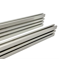 Clôture profilée multi-rails à rainure en T, bloc poussoir coulissant pour table de scie, support de fraisage en bakélite, outil auxiliaire fixe pour le travail du bois