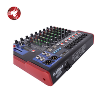 DSP — mélangeur de son audio professionnel, 8 canaux, effets 99 DSP, entrées USB