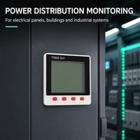 Compteur de puissance numérique LCD triphasé SLS pour la mesure électrique et la surveillance de la distribution de l'énergie