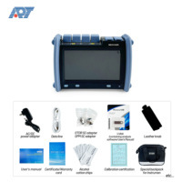 OTDR NK6800 1310/1490/1550nm con Pantalla Táctil de 7 Pulgadas, Probador de Fibra Óptica, Reflectómetro Óptico en el Dominio del Tiempo, Medidor de Potencia VFL para FTTH