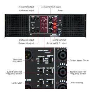 CA2 250w Seri <span class=keywords><strong>CA</strong></span> untuk Amplifier Daya Pertunjukan Panggung Standar CA2 Amplifier Audio 2 Kanal Crest Audio Mendukung OEM - Product Image 4