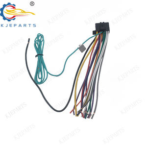 Auto <span class=keywords><strong>CD</strong></span> DVD 16Pin Connecteur Radio Haut-Parleur Puissance Câblage Personnalisé pour Kenwoods Voiture Stéréo Lecteur Harnais - Product Image 5